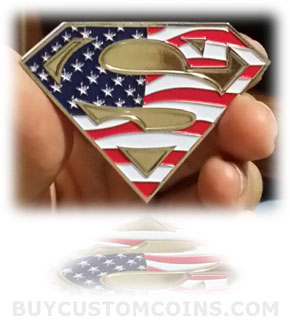 custom military retirement challenge coins