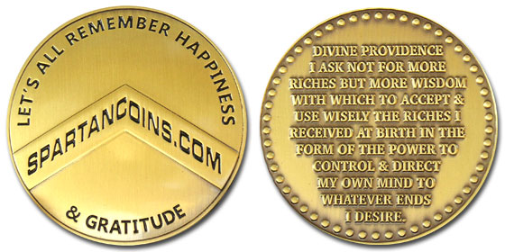 gratitude challenge coin